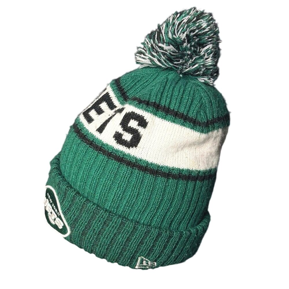 Green New York Jets Men's Beanie - Picture 2 of 7